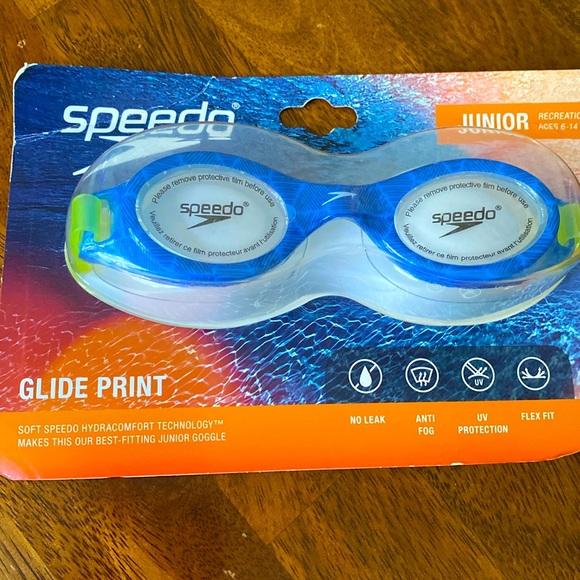 NWT! Speedo Jr Swim Goggles - Picture 2 of 9